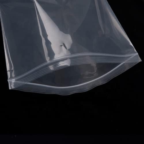 1 Ev Gıda saklama çantası, Yeniden Kullanılabilir Plastik Gıda Torbaları, 6 1/2 X 5 7/8, 500 Adet / paket