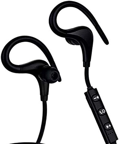 Stereo Kulaklık Gürültü Azaltma Özelliğine Sahip Homyl Suya Dayanıklı Spor Kulaklıklar-Siyah, 55x25mm