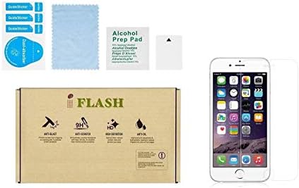 Apple iPhone 6S ve iPhone 6 4.7 Model için iFlash 2 Paket Temperli Cam Ekran Koruyucu-Çizilmeye Karşı Dayanıklı ve Kabarcıksız-Yeniden