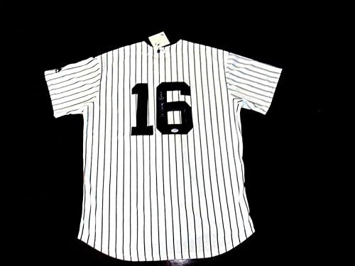 Whitey Ford Hof 74 New York Yankees İmzalı Oto Majestic Ev Forması Psa / dna İmzalı MLB Formaları