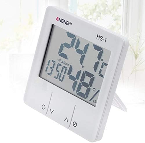 GYZX Kapalı LCD Elektronik Sıcaklık Nem Ölçer Dijital Termometre Higrometre Hava İstasyonu çalar Saat