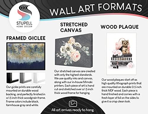 Stupell Industries, Her Güne, 24 x 30, Kirli Beyaz, Harfli ve Çizgili Gri Çerçeveli Duvar Sanatı tarafından Tasarlanan Tanrı