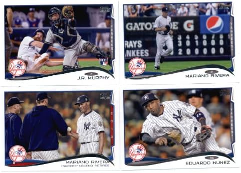 2012, 2013 ve 2014 Topps New York Yankees Beyzbol Kartı Takım Setleri (Her Üç Yıldan İtibaren Komple Seri 1 ve 2 ) Masahiro Tanaka