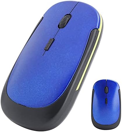 Dizüstü ve Bilgisayarlar için USB Alıcılı Mini Optik Fare, PC için Ergonomik Tasarımlı 1600dpi Mini Oyun Sessiz Fare, 5 İsteğe