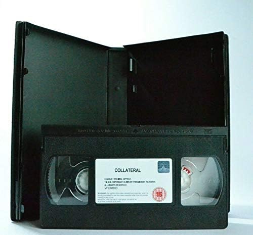 Teminat: M. Mann'ın Filmi-Neo-Noir Gerilim Filmi-Tom Cruise / Jaime Foxx-Pal VHS
