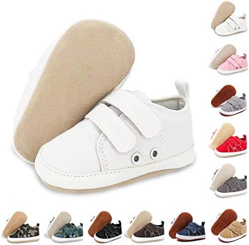 BENHERO Bebek Erkek Kız Ayakkabı Tuval Bebek Sneakers 100 % Deri Kaymaz Hasebiyle Bebek yürüteci Beşik Ayakkabı