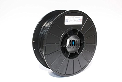 H & H 3D 2.85 mm (3mm) PETG Siyah Filament 3.5 kg (7.7 lb), PETG 3D Yazıcı Filament (XL Biriktirme-Amerika'da yapılan)