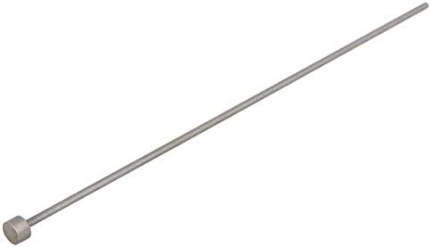 Bettomshin 2mm Dia Yuvarlak İpucu Çelik Düz İtici Pin Punch 150mm Uzun Gümüş Gri 10 adet
