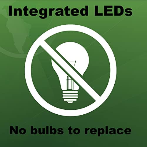 İyi Toprak Aydınlatma 24 inç LED Aspen Lineer Fikstür-Nikel