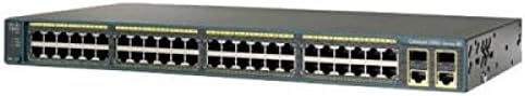 Cisco WS-C2960S-48TS-S 2960 48 10/100/1000 Bağlantı Noktası Gigabit Anahtarı (Yenilendi)