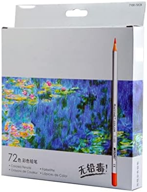 GRETD 72 renkler Çizim renkli kurşun kalem Güzel Sanatlar Profesyonel Kroki Renkli Kalemler Okul Malzemeleri (Renk: A)