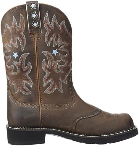 Ariat Western Boots-Kadın Yuvarlak Ayak Deri Binicilik Botu