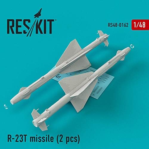 Reskıt RS48-0162 - 1/48 – R-23 Missile Füze (2 adet) Reçine Detayı