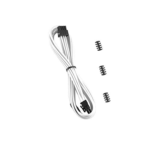 CableMod C-Serisi Klasik ModMesh 8-pin PCI-e Kablosu için Corsair RM (Siyah Etiket) / RMı/RMX (Karbon, 60 cm)