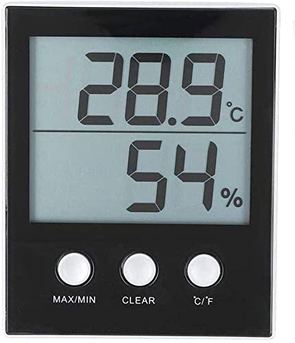 WHXL Dijital Higrometre Termometre, Sıcaklık Nem Ölçer Metre, LCD Ekran ile, ℃ ve Home Anahtarı için Ev, Ofis, Sera, Depo