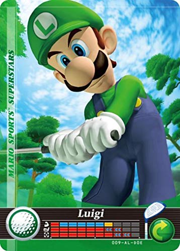 Nintendo Mario Spor Superstars Amiibo Kart Golf Luigi için Nintendo Anahtarı, Wii U, ve 3DS