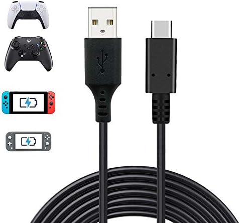 Nintendo Switch ve OLED modeli için 9.8 FT USB C Şarj Kablosu, RHPTALL tarafından USB C Kablosuna Hızlı Şarj USB Tip A Samsung