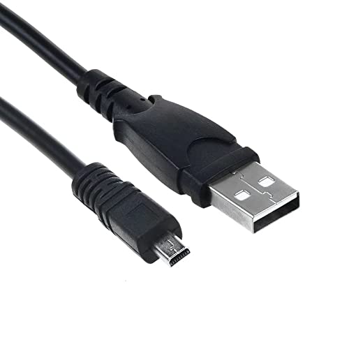 SupplySource Uyumlu 3.3 ft USB Kablosu Değiştirme için Panasonic Lumix DMC-FZ5 DMC-G10 DMC-TS30 FX60 FX580 Kamera