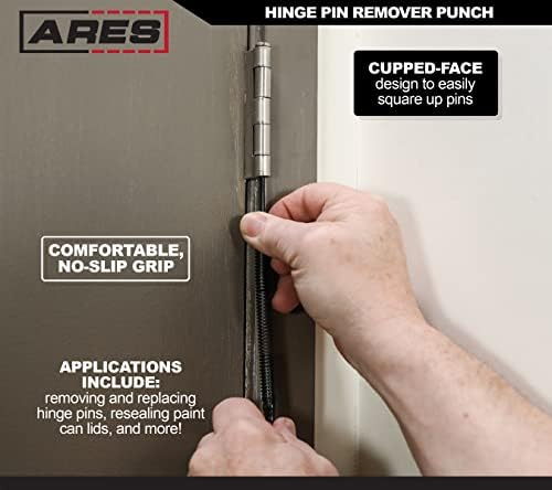 ARES 10063-2 Paket Menteşe Pimi Sökücü Punch-CNC-Hassas İşlenmiş - Korozyon Önleyici Siyah Oksit Kaplama - 5000 PSİ Çarpma Kuvveti