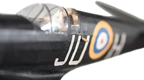 Supermarine Spitfire Nightfighter komple vintage modeli kauçuk-powered balsa ahşap uçak kiti gerçekten uçar!