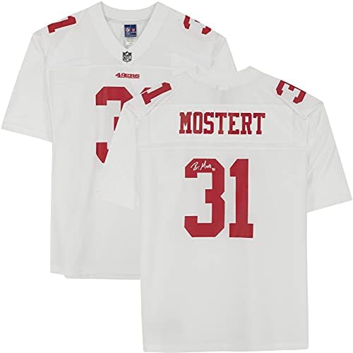 Raheem Mostert San Francisco 49ers İmzalı Beyaz Proline Forması-İmzalı NFL Formaları