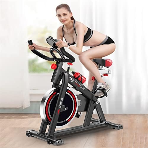Guolarızı Sabit egzersiz Bisikleti Bisiklet Bisiklet Egzersiz Bisikleti Sabit Spor Kardiyo Kapalı Ev Egzersiz Spor Bisiklet (Kırmızı,