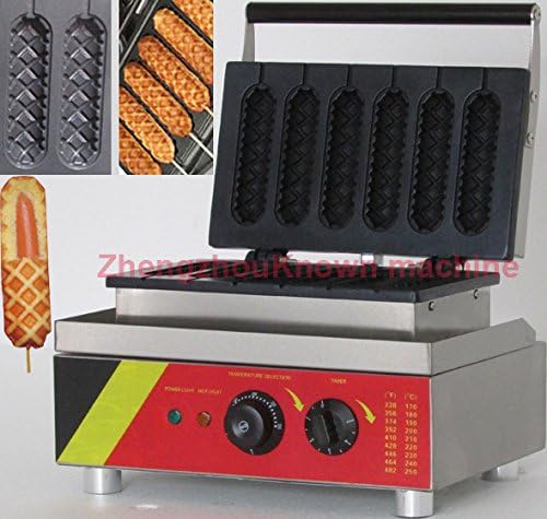 Fabrika fiyat profesyonel waffle makineleri / küçük işletmeler için hot dog waffle makinesi