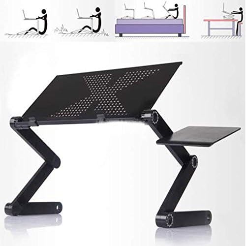 Yeni Ayarlanabilir Katlanabilir Dizüstü dizüstü bilgisayar Masası Masa Standı Yatak Tepsisi W/Fan Deliği Dizüstü bilgisayar masası