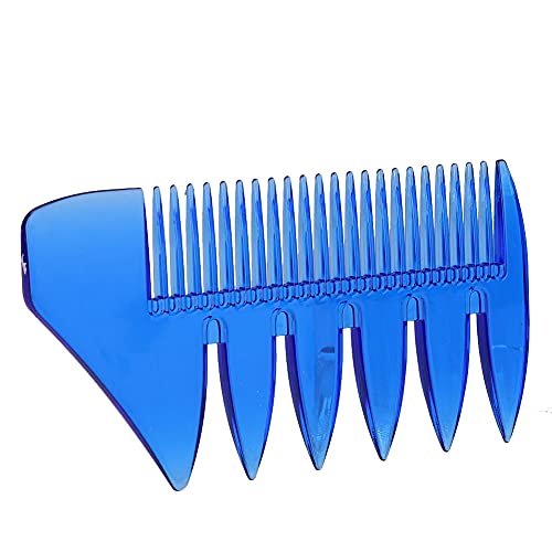 Sağlıklı Saç Tarağı, Yağlı Saç Tarağı, Kokusuz Hem Profesyonel Salon hem de Ev Kullanımı için Günlük Kullanım(mavi)