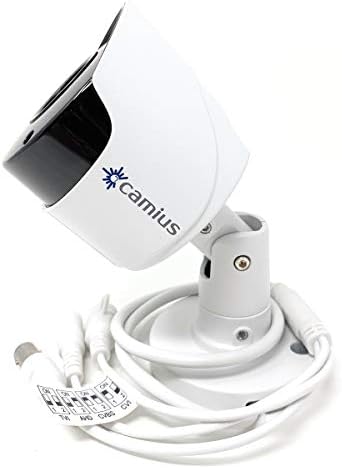 Camius 4 K Açık Bullet Ev Gözetim CCTV BNC Güvenlik Kamera, 3840x2160 p (4x1080 p Video), 2.8 mm Lens, Renkli Gece Görüş, 4-in-1