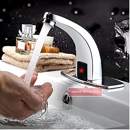 Sıcak ve Soğuk Banyo Otomatik Dokunmatik Ücretsiz Sensör Musluklar su tasarrufu Endüktif elektrikli Su Dokunun mikser