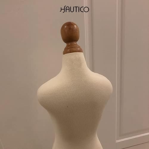 Manken 1/2 Boyutu, Elbise Formu, Yarım Ölçekli Kadın Manken, Pin-on Elbise Formu için Draping, Hautico tarafından