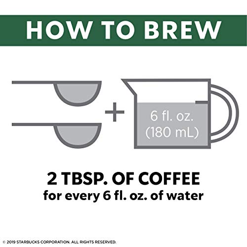 Starbucks Koyu Kavrulmuş Öğütülmüş Kahve-Sumatra - %100 Arabica-6 torba (12 oz. her)