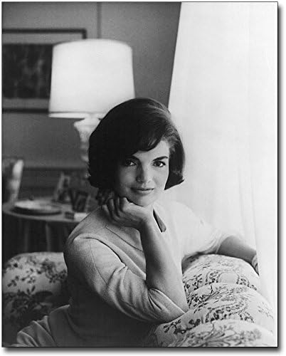 1. Bayan Jackie Kennedy Beyaz Saray 8x10 Gümüş Halide Fotoğraf Baskısı