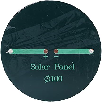 WNSC DIY Güneş Paneli, Güneş Işığı için Güneş Oyuncakları için Güneş Şarj Kurulu 0.8 W 6V Dayanıklı
