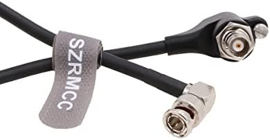 SZRMCC Sağ Açı BNC Erkek Kadın 12G 6G HD SDI Dalgalanma Aşırı Gerilim Devre Koruyucu İzolatör Video Kablosu için ARRI Alexa kırmızı