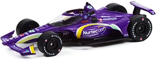 Dallara IndyCar 51 Romain Grosjean Dale Coyne Yarış NTT ındycar Serisi (2021) 1/64 pres döküm model araba Greenlight tarafından