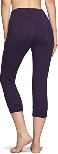 TSLA kadın Capri Bootcut Yoga Pantolon ile Cepler, yüksek Bel Flare Egzersiz Egzersiz Pantolon, yumuşak Rahat Salonu Pantolon