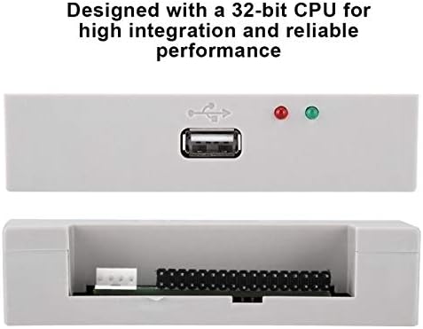 SALUTUY USB Disket Sürücü Emülatörü, FDD-UDD U144 Disket Sürücü 1.44 MB USB SSD Bilgisayarlar için Yüksek Entegrasyon
