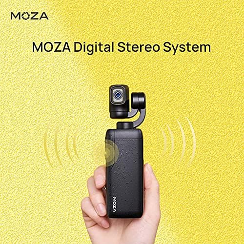 MOZA Cep Gimbal Kamera-Mini El Spor Kamera 3-eksen Anti-Shake Gimbal 4 K Gimbal Kamera