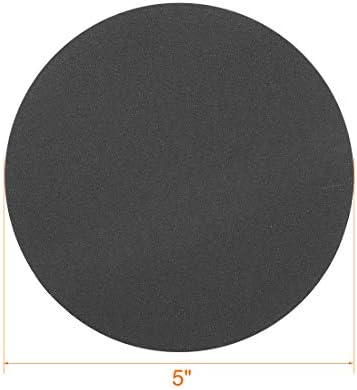 uxcell 5-İnç cırt cırt zımpara diski ıslak / kuru silisyum Karbür 400/800/1200 Grit Çeşitli 15 Adet