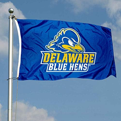 Üniversite Bayrakları ve Pankartlar A. Ş. Delaware Mavi Tavuklar Bayrağı