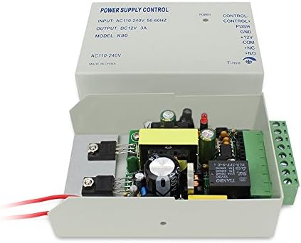 Takip y Out Biyometrik Parmak Izi Sistemi de Kontrol de Acceso 600lbs Manyetik Kilit 110-240 V RFID Keyfobs / tr-tarjetas