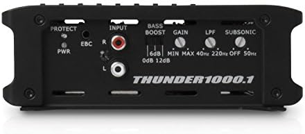 MTX Ses THUNDER1000. 1 Thunder Serisi Araba Amplifikatör