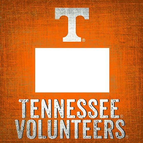Fan Kreasyonlar NCAA Tennessee Gönüllüler Takım Adı 4 içinde. x 6 inç. Ahşap Fotoğraf Çerçevesi