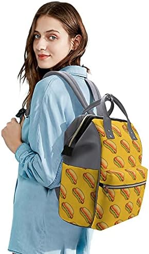 Hot Dog anne sırt çantası su geçirmez omuz çantası rahat büyük sırt çantası seyahat alışveriş iş için