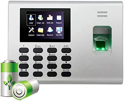 Zaman Makinesi K40 Linux Sistemi TCP / IP USB SSR Biyometrik Parmak İzi Saat Seyirci Kapı Erişim Kontrol Sistemi ile Dahili Pil
