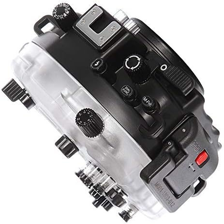 Ruili 130ft 40 m Sualtı Su Geçirmez Kamera Konutlar Canon EOS M5 Kamera ile 11-22mm Lens