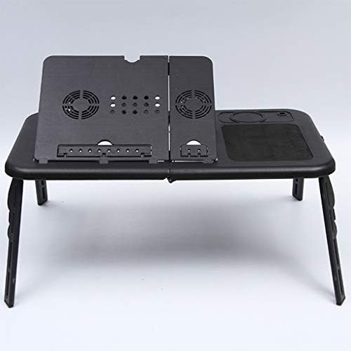 PROTAURİ Siyah Multi Tasking Laptop Yatak Tepsi-ısı dağılımı Lap Masası-Katlanır TV Tepsi Masa-Smartphone Tablet Lap Tepsi-Ödev