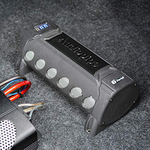 Audiopipe ACAP-6000 Araç Ses 6 Farad 24 Volt Dalgalanma Güç Kapasitör Kiti için Araba Stereo Amplifikatör ile dijital ekran ve